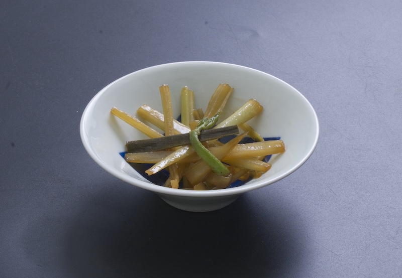 独活のきんぴらの写真